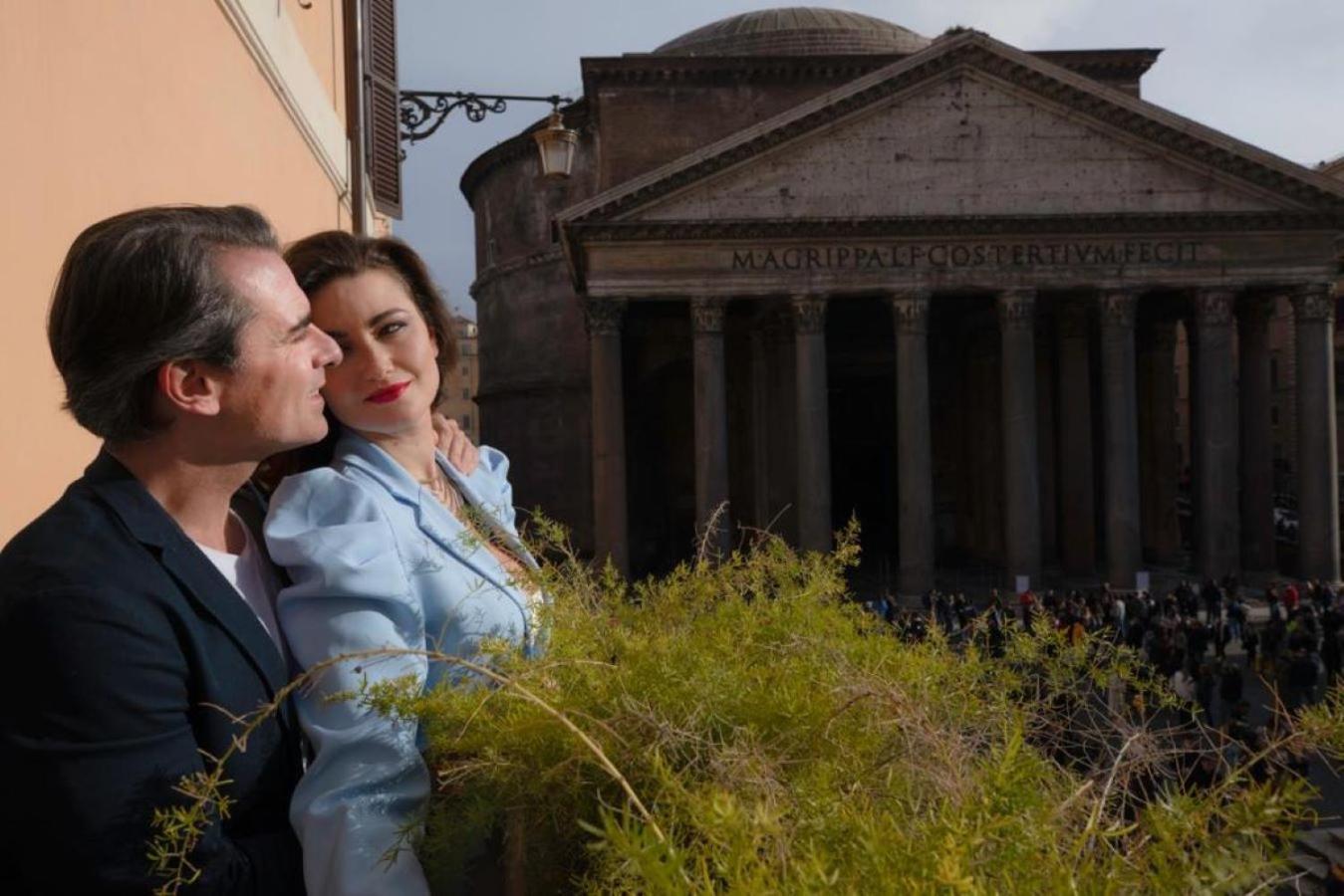 Pantheon Balcony Morgana Suite Roma Exterior foto